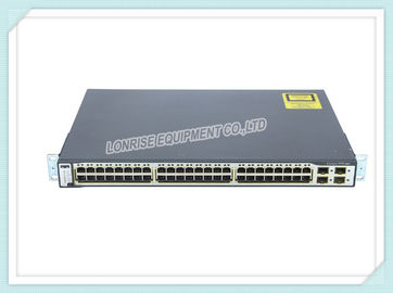 Facteur de forme montable de support de service IP de commutateur de Poe de port du commutateur de réseau de CISCO PoE WS-C3750X-48PF-E 48