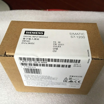 SM 1221 de module d'entrée de 6ES7221-1BF32-0XB0 SIMATIC S7-1200 Digital 8 module de PLC de C.C des DI 24 V
