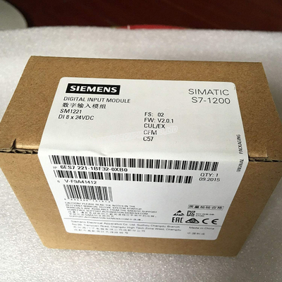 SM 1221 de module d'entrée de 6ES7221-1BF32-0XB0 SIMATIC S7-1200 Digital 8 module de PLC de C.C des DI 24 V