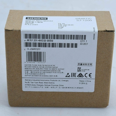 Module 1231 de PLC de SM de module d'entrée analogique de 6ES7231-4HD32-0XB0 SIMATIC S7-1200 6ES7 231-4HD32-0XB0