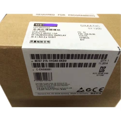 Module SIMATIC S7-1200 de l'unité centrale de traitement 6ES7214-1HG40-0XB0 nouveau dans la boîte avec la garantie de 1 an par DHL ou Fedex