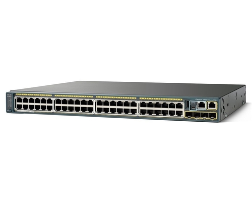 Commutateur d'Ethernet contrôlé par gigabit du catalyseur 2960 WS-C2960S-48FPS-L de Cisco