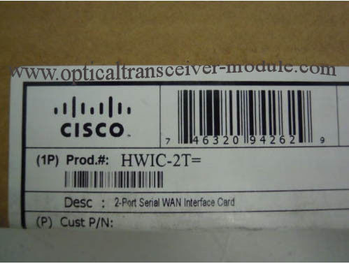 Carte d'interface Wan Modules de routeur Cisco