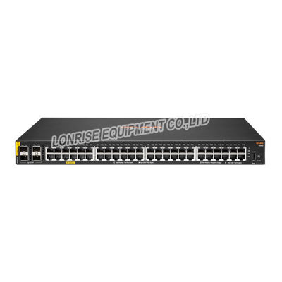 Commutateur 48G Class4 PoE 4SFP 370W de réseau Ethernet d'Aruba 6000