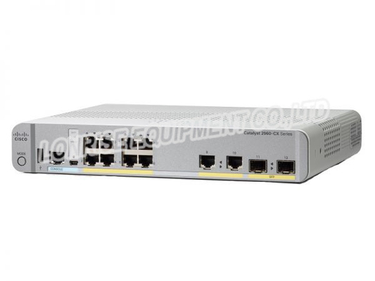 Ports Ethernet compacts de couche 2 de commutateur de port du catalyseur 2960-CX de Cisco WS-C2960CX-8TC-L