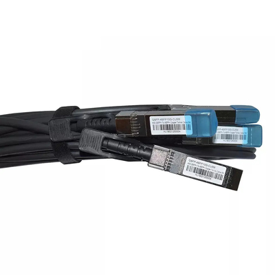 Module d'émetteur-récepteur optique 4xSFP10G câble de séparation de cuivre passif QSFP-4SFP10G-CU5M
