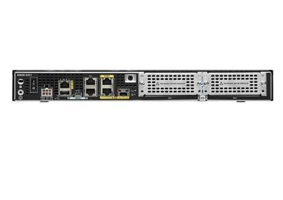 ISR4321-V/K9 50Mbps-100Mbps Débit du système 2 ports WAN/LAN 1 port SFP CPU multi-cœur 2 NIM Voix bundle WAAS