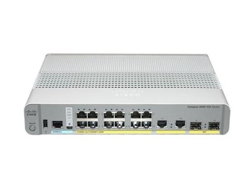 WS-C3560CX-12PD-S Catalyseur Cisco 3560-CX 12 ports compatissants Switch couche 3 POE- 12 x 10/100/1000 Ports Ethernet