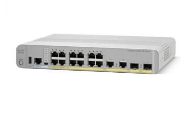 WS-C3560CX-12PC-S prêt à l'emploi Commutateur compact à 12 ports Couche 3 POE Ports Ethernet 2 SFP &amp; 2GE liens ascendants