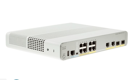 WS-C3560CX-8PC-S 8 - Port Compact Switch Layer 3 POE- 8 X 10/100/1000 Ports Ethernet Pour les connexions électroniques à haut débit