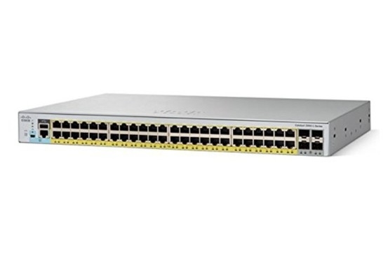 WS-C2960L-48PQ-LL Cisco Catalyst 2960L Commutateur 48 ports GigE PoE+ 4x10G SFP+ Lan Lite