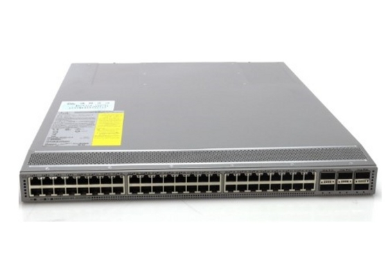 N9K-C93108TC-FX Cisco Nexus 9000 série commutateur Nexus 9300 avec 48p 10G BASE-T et 6p 40G/100G QSFP28, MACsec