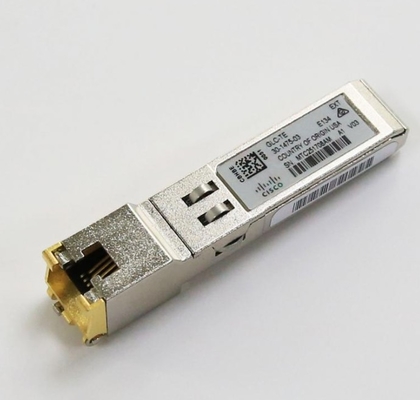 GLC-TE Cisco SFP GLC Module 1000BASE-T SFP module émetteur-récepteur pour fil de cuivre de catégorie 5