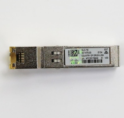 GLC-TE Cisco SFP GLC Module 1000BASE-T SFP module émetteur-récepteur pour fil de cuivre de catégorie 5