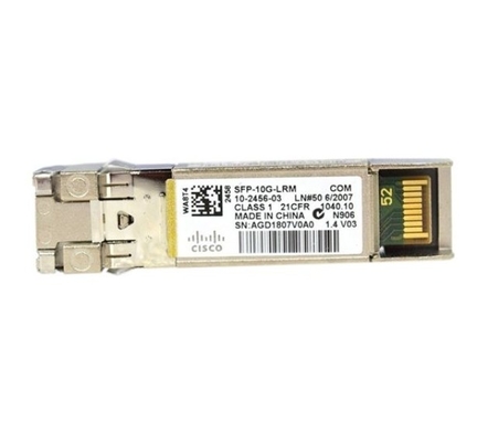 Le module SFP-10G-LRM 10GBASE-LRM est un module SFP 10GBASE-LRM.