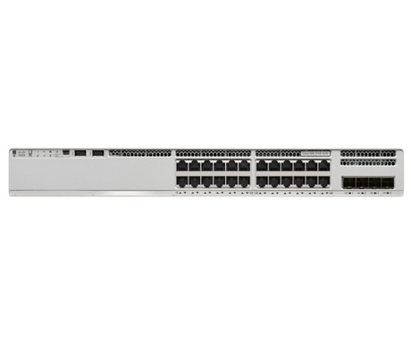 C9300L-24P-4G-E Catalyseur Cisco 9300L Commutateurs 24 ports Liens de réseau fixes PoE+ 4X1G Liens de réseau essentiels