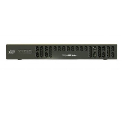 ISR4221/K9 Cisco ISR 4221 routeur 35Mbps-75Mbps Débit du système 2 ports WAN/LAN 1 port SFP Multi-Core CPU 2 NIM