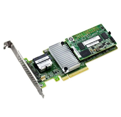 Broadcom LSI SAS 9500-8i Adaptateur de bus hôte 12 Gb / s SAS 8-Port PCIe 3.0 HBA carte de support Raid 0/1/1E/10Le Broadcom 9311-8i
