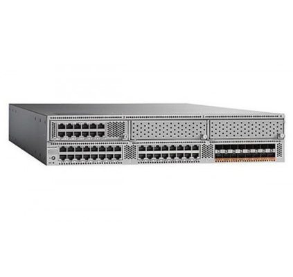 N5K-C5596T-FA - Commutateur de la série Cisco Nexus 5000 Nexus 5596T châssis 2RU avec 2PS/4Fans 32x10GT/16xSFP+ Ports fixes N5K-C5596T-FA