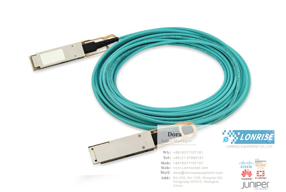 AOC câbles 02311KNQ QSFP-100G-AOC-10M câble optique actif QSFP28 100G (850nm 10m AOC) prêt à être utilisé