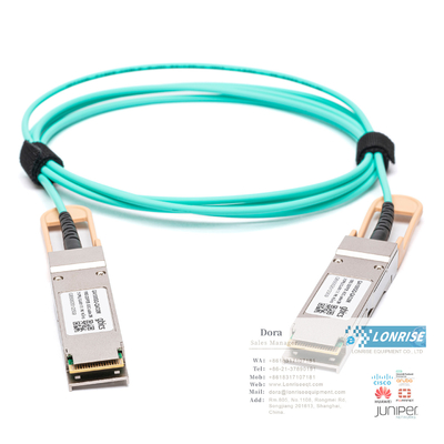 AOC câbles 02311KNQ QSFP-100G-AOC-10M câble optique actif QSFP28 100G (850nm 10m AOC) prêt à être utilisé
