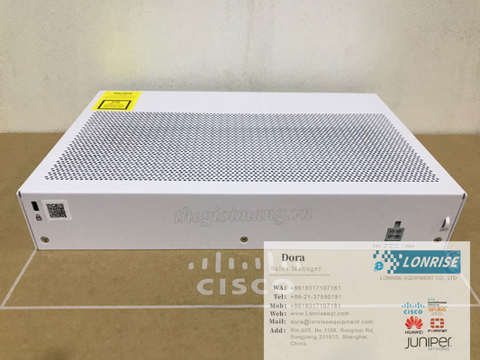 Nouveau commutateur CBS350-8T-E-2G scellé, prêt à fonctionner.