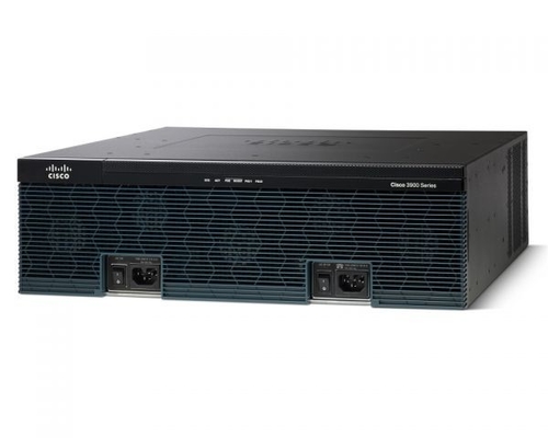 CISCO 3925 K9 Routeur de la série 3900 ISR G2 peut être mis à niveau pour des performances encore plus élevées comme environnement WAN de nouvelle génération