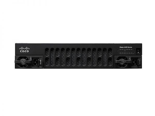 ISR4451 X K9 1 à 2G Débit du système 4 ports WAN et LAN 4 ports SFP 10 Core CPU Sécurité de la voix WAAS WAN intelligent