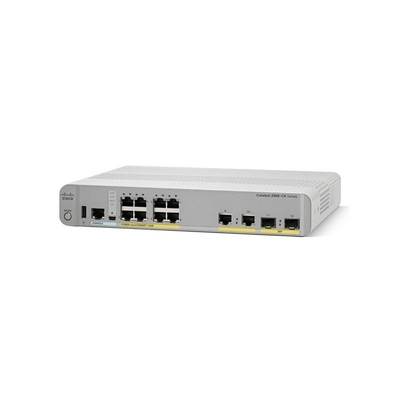 WS C2960CX 8PC L Cisco Compact Switch 2960CX Cisco Catalyst 2960-CX 8 - Port Compact Switch Il s'agit d'un commutateur qui est équipé d'un commutateur de commutation.
