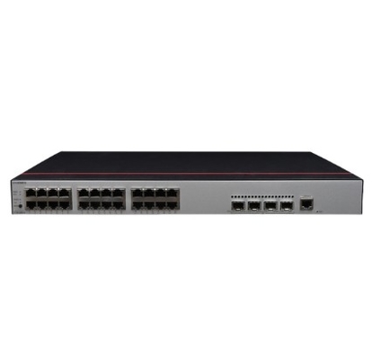 S1730S-S24P4S-A1 Huawei S1730S-S24P4S-A (24 ports Ethernet 10/100/1000BASE-T 4 gigabits SFP, PoE+, alimentation en courant alternatif)