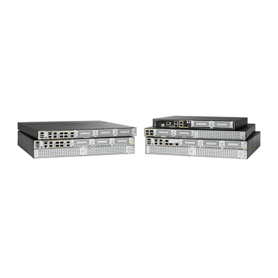 ISR4461 K9 Cisco Router ISR 4461 avec 4 emplacements GE 3 NIM ISC 3 SM 8 GB mémoire flash par défaut