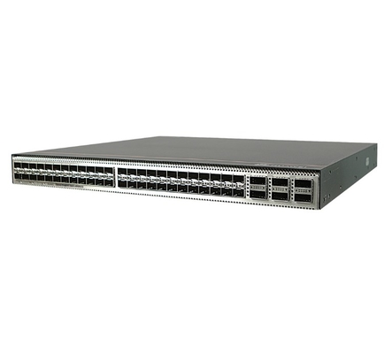 CE6863E-48S6CQ-F Huawei CloudEngine 6800 48*25G SFP28, 6*100G QSFP28, 2* alimentation en courant alternatif, sortie d'air côté port