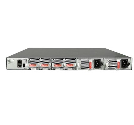 CE6863E-48S6CQ-F Huawei CloudEngine 6800 48*25G SFP28, 6*100G QSFP28, 2* alimentation en courant alternatif, sortie d'air côté port
