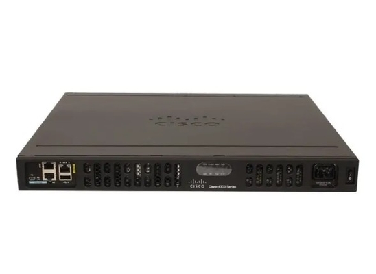 ISR4431-K9 prend en charge 3 modules d'interface réseau NIM Slots fournit un débit global de 500 Mbps à 1 Gbps