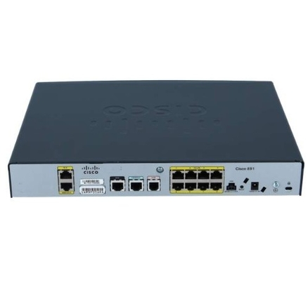 Routeur CISCO891-K9 Cisco 891 GigaE SecRouter 2 ports de WAN ports de 8 x 10/100 LAN