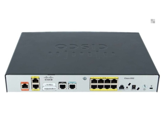 Routeur CISCO891-K9 Cisco 891 GigaE SecRouter 2 ports de WAN ports de 8 x 10/100 LAN