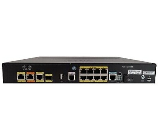 Contrôleur sans fil AVC WAN de degré de sécurité du routeur C891F-K9 1 SFP 4 POE de Cisco