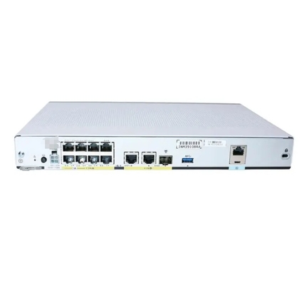 Cisco les ports intégrés 1100 par séries des services C1111-8P 8 conjuguent routeur d'Ethernet de GE WAN