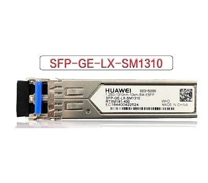 SFP-GE-LX-SM1310 Huawei Transceiver optique SFP eSFP GE 1310nm Fibre à mode unique 10km LC