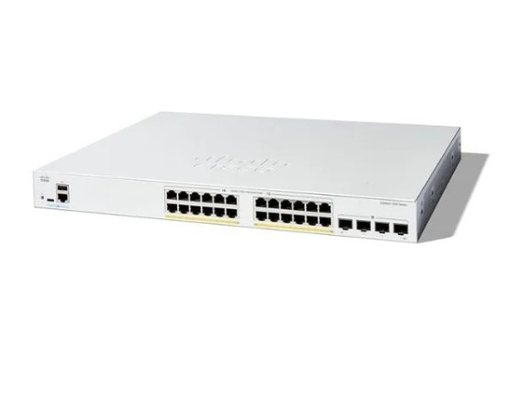 C1300-24FP-4GCisco Commutateur Cisco Commutateur 24x 10/100/1000 PoE + ports avec un budget de puissance de 370W