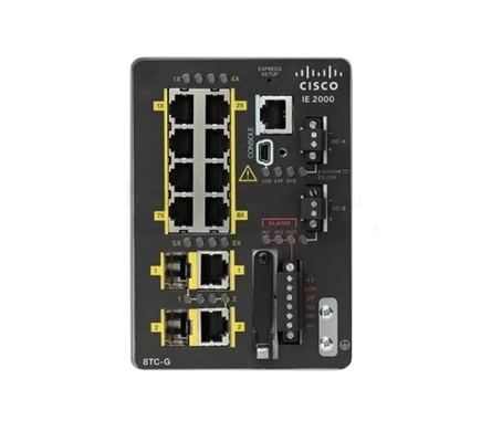 IE-2000-8TC-G-E - Ethernet industriel série 2000 IE2000 avec ports 8FE Copper et combo 2GE (base LAN) - 1588