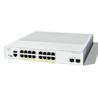 Cisco C1200-16T-2G - Commutateur Cisco 16x 10/100/1000 Ports 2x SFP Gigabit monté sur un rack