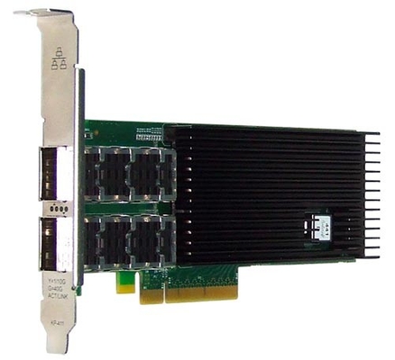 PE340G2QI71 Fibre à double port 40 Gigabit Ethernet Adaptateur serveur PCI Express Silicom