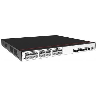 S5735-S24T4XE-V2 24*10/100/1000 Ports T de base 4*10GE Ports SFP+ 2*12GE Ports de pile PoE+ sans module de puissance