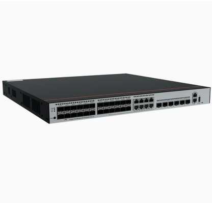 S5735-S24ST4XE-V2 Ports SFP 24*GE dont 8 sont à double usage 10/100/1000 ou SFP 4*10GE Ports SFP+ 2*12GE Ports à pile sans module d'alimentation