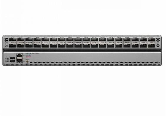 N9K-C93180YC-FX Nexus 9300 avec 48p 1/10G/25G SFP+ et 6p 40G/100G QSFP28 MACsec et ports unifiés