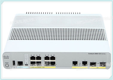 WS-C2960CX-8PC-L Cisco Ethernet Network Switch Cisco Catalyst 2960-CX 8 Ports PoE LAN Base équipée de 8 ports Gigabit Ethernet POE + avec 2 x 1 Gigabit de cuivre et 2 x 1 Gigabit SFP uplinks