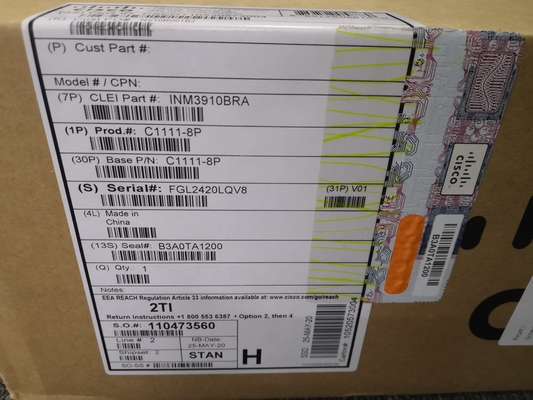 Cisco ISR 1100 C1111-8P routeur 8 ports double GE WAN 1 Gbps
