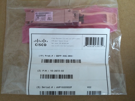 Module d'émetteur-récepteur multimédia Cisco QSFP-40G-SR4 40GBASE-SR4