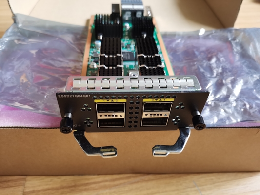 Carte d'interface Huawei ES5D21Q04Q01 QSFP+ 40 Gbps pour la série S6720EI